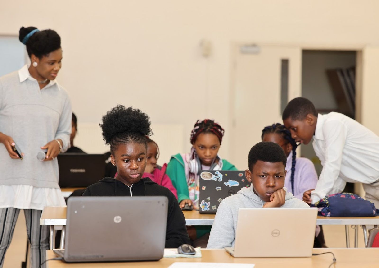 Young people at a Joybringers programme